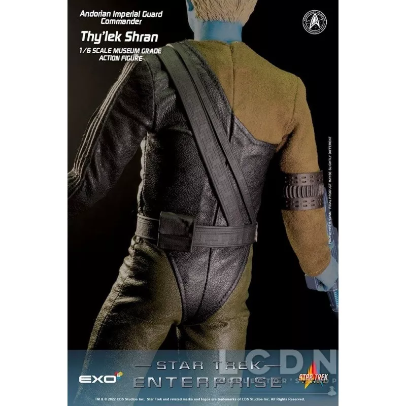 Star Trek Enterprise Collectible Action Figurine 1/6 Thy&#039;lek Shran 29cm