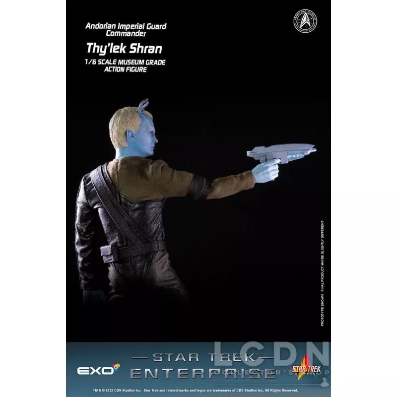 Star Trek Enterprise Collectible Action Figurine 1/6 Thy&#039;lek Shran 29cm