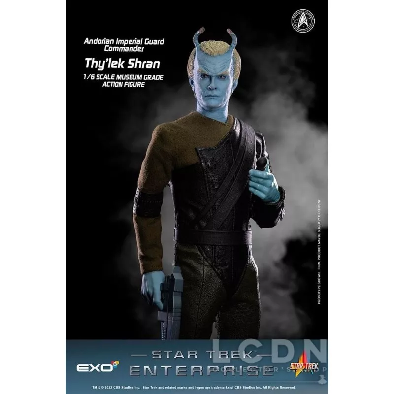 Star Trek Enterprise Collectible Action Figurine 1/6 Thy&#039;lek Shran 29cm