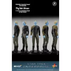 Star Trek Enterprise Collectible Action Figurine 1/6 Thy'lek Shran 29cm