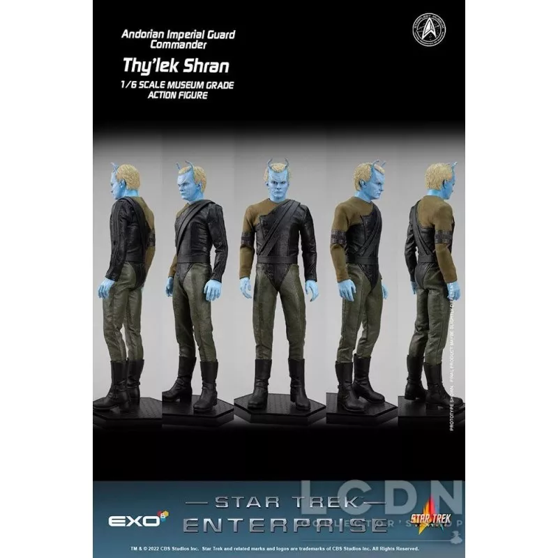 Star Trek Enterprise Collectible Action Figurine 1/6 Thy&#039;lek Shran 29cm