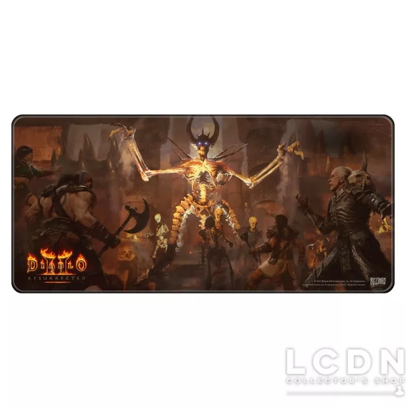 Diablo 2 Tapis de Bureau XL Resurrected Mephisto 90x42cm