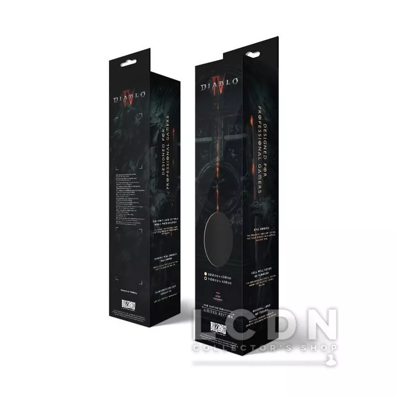 Diablo IV Tapis de Bureau XL Skeleton King 90x42cm
