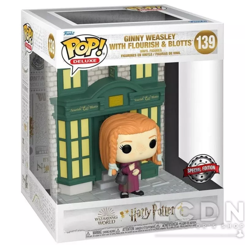 Harry Potter POP! Movies Ginny Fleury et Bott SPECIAL EDITION Vinyle Figurine 10cm N°139
