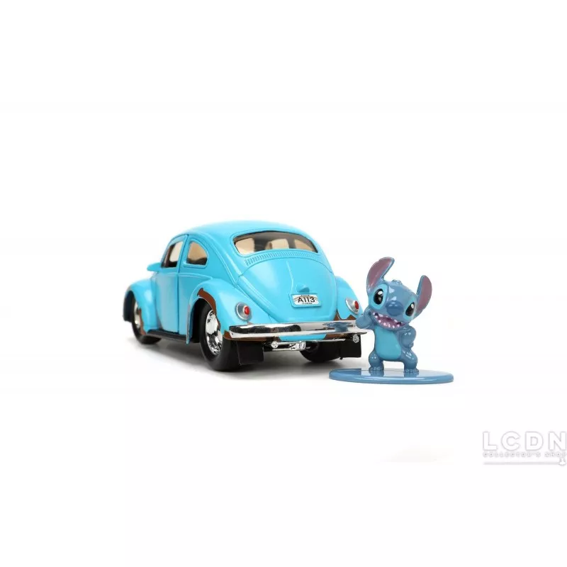Lilo and Stitch Stitch Figure &amp; 1959 VW Volkswagen Beetle 33251 1/32