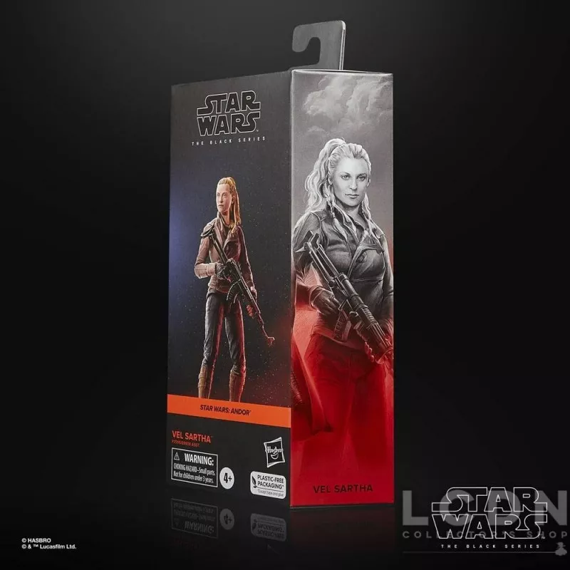 Star Wars: Andor The Black Series Action Figurine Vel Sartha 15cm