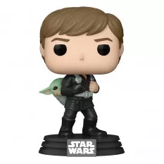 Star Wars: Le Livre de Boba Fett POP! Télévision Luke & Grogu (TRNG) Vinyle Figurine 10cm N°583