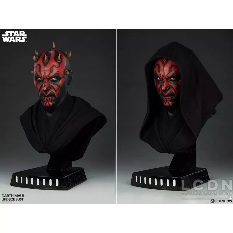 Star Wars Episode 1 Buste 1/1 Dark Maul (Darth Maul) 68cm (Modèle exposé)