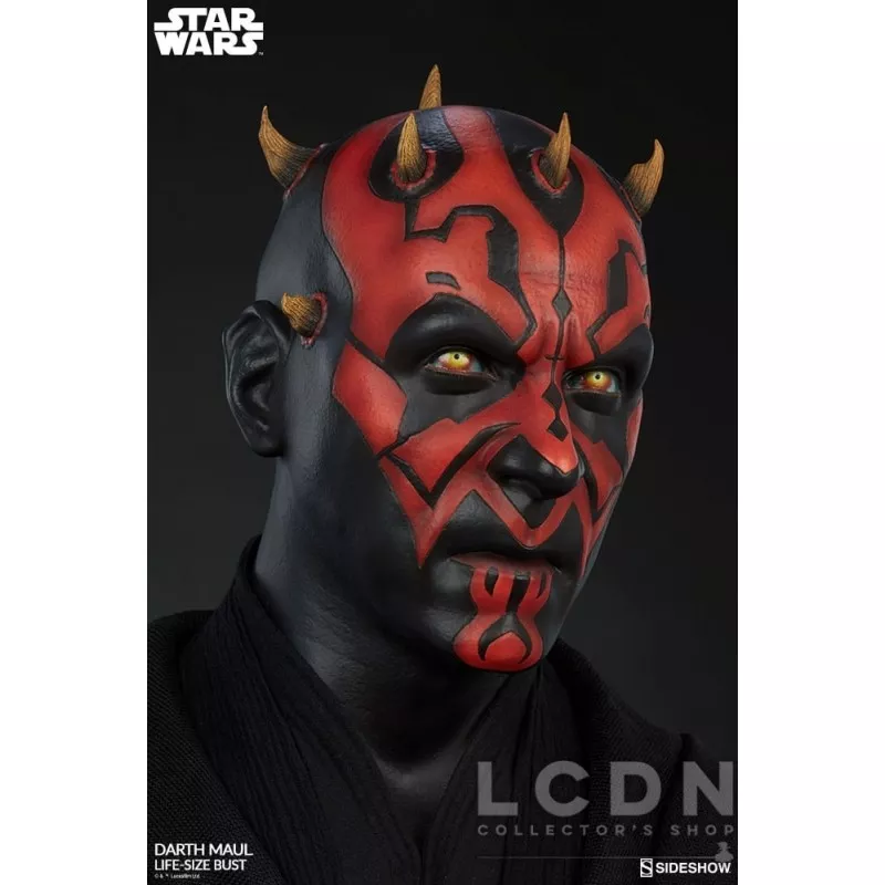 Star Wars Episode 1 Buste 1/1 Dark Maul (Darth Maul) 68cm (Modèle exposé)