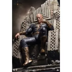 Black Adam Statue 1/4 Black Adam On Throne Queen Studios 53cm