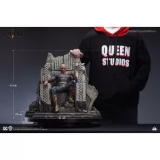 Black Adam Statue 1/4 Black Adam On Throne Queen Studios 53cm