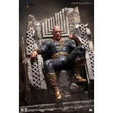 Black Adam Statue 1/4 Black Adam On Throne Queen Studios 53cm