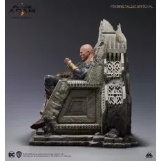 Black Adam Statue 1/4 Black Adam On Throne Queen Studios 53cm