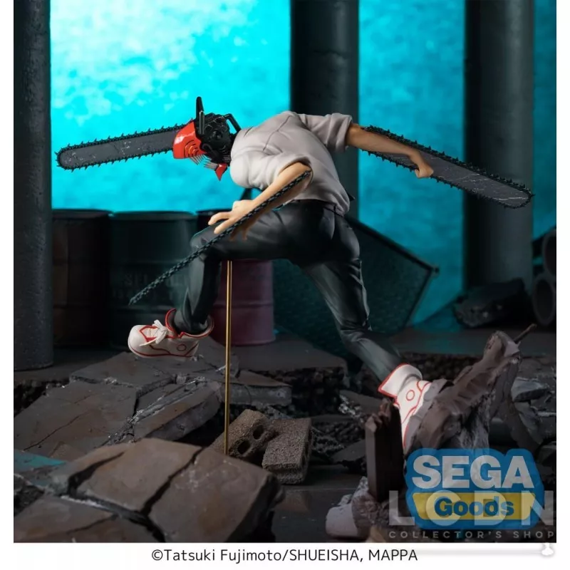 Chainsaw Man statuette PVC Luminasta Chainsaw Devil Denji 16 cm