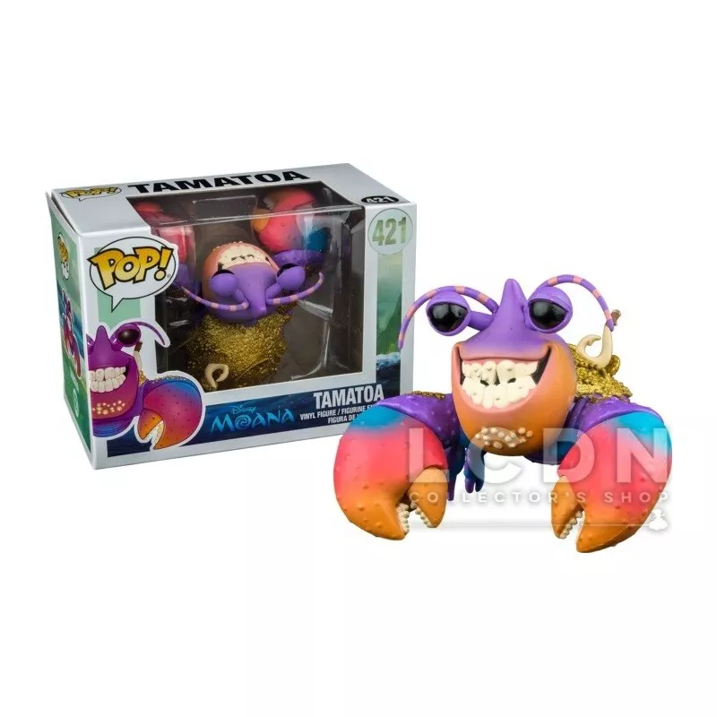 Vaiana POP! Disney Tamatoa Vinyle Figurine 10cm N°421