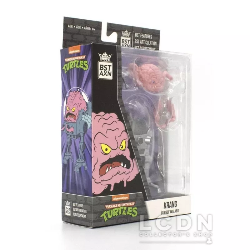 Teenage Mutant Ninja Turtles Action Figure BST AXN Krang with Bubble Walker 13cm