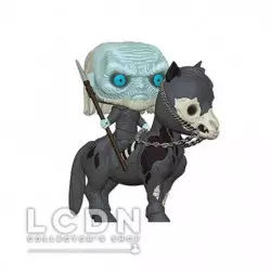 Le Trône de Fer ( Game of Thrones ) POP! Rides Marcheur Blanc ( Mounted White Walker ) Vinyl Figurine 10cm n°60