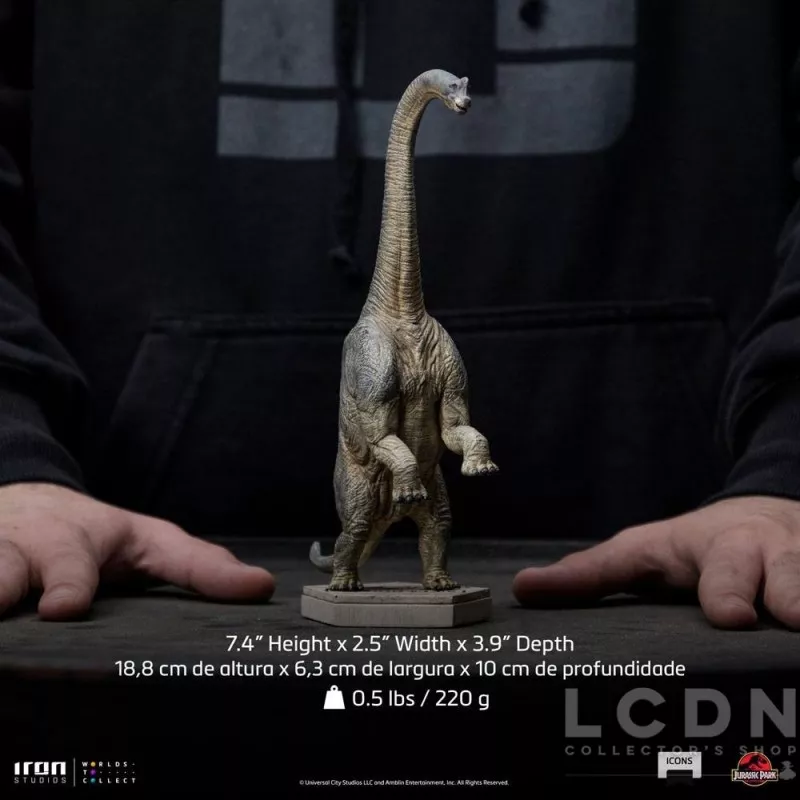 Jurassic World Icons Statue Brachiosaurus 19cm