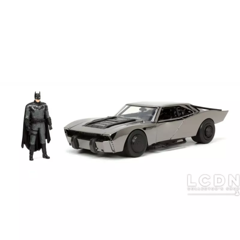 Batman Batmobile SDCC Comic Con 2022 Exclusive Chrome 33740 1/24