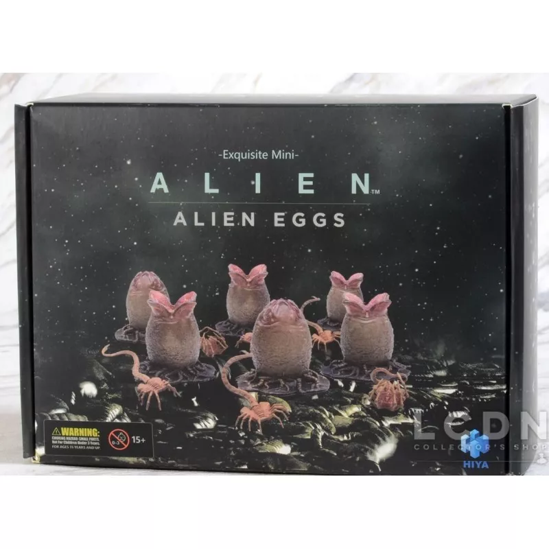 Alien Set of Figures 1/18 Alien Ovomorph And Facehugger Px