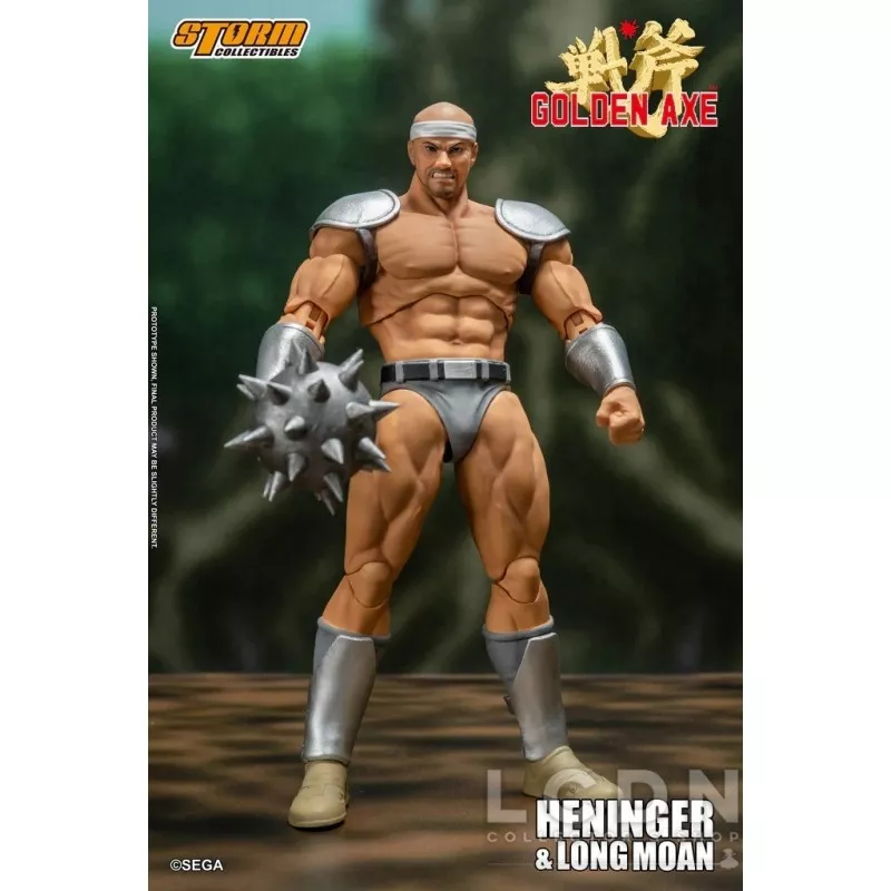 Golden Axe Pack de 2 Action Figures 1/12 Heninger & Long Moan