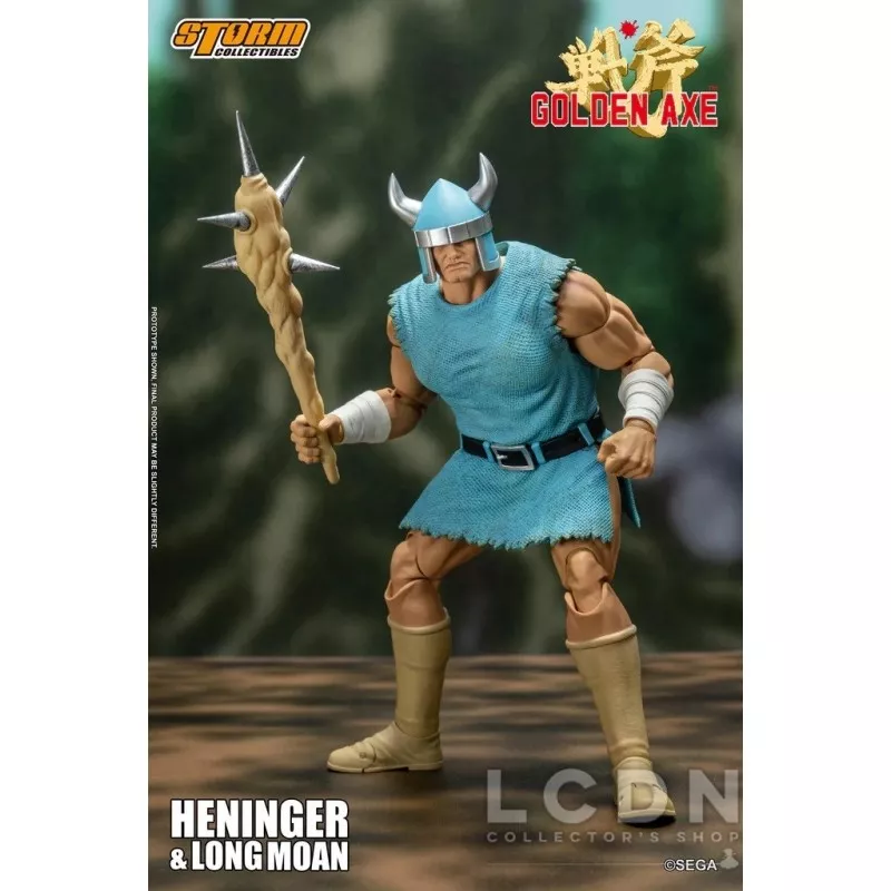 Golden Axe Pack de 2 Action Figures 1/12 Heninger & Long Moan