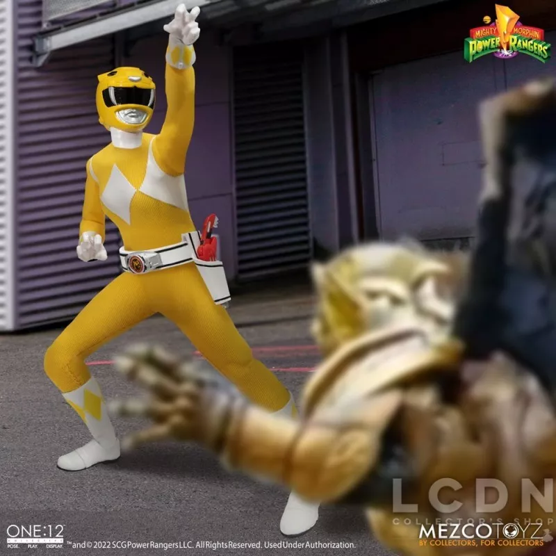 Mighty Morphin Power Rangers Pack de 5 Action Figurines 1/12 One12 Collective 16 - 17cm