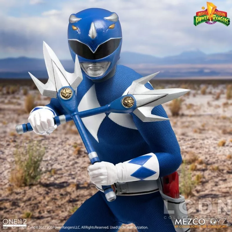 Mighty Morphin Power Rangers Pack de 5 Action Figurines 1/12 One12 Collective 16 - 17cm