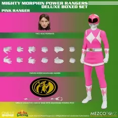 Mighty Morphin Power Rangers Pack de 5 Action Figurines 1/12 One12 Collective 16 - 17cm