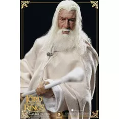 The Lord of the Rings The Crown Series Collectible Action Figure 1/6 Gandalf the White & Shadowfax LOTR003 Asmus 30cm