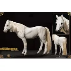 The Lord of the Rings The Crown Series Collectible Action Figure 1/6 Gandalf the White & Shadowfax LOTR003 Asmus 30cm