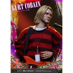 Nirvana Kurt Cobain Collectible Action Figure 1/6 Blitzway 30cm (New)