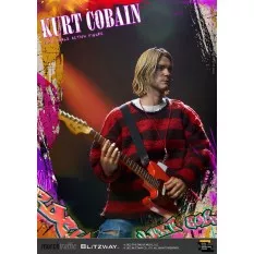 Nirvana Kurt Cobain Collectible Action Figure 1/6 Blitzway 30cm (New)