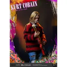 Nirvana Kurt Cobain Collectible Action Figure 1/6 Blitzway 30cm (New)