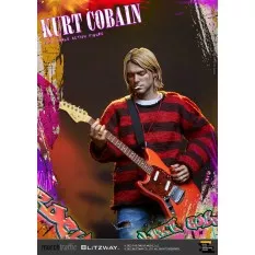 Nirvana Kurt Cobain Collectible Action Figure 1/6 Blitzway 30cm (New)