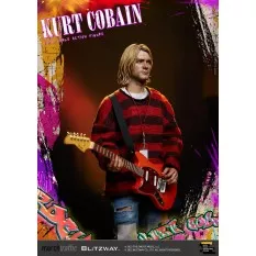 Nirvana Kurt Cobain Collectible Action Figure 1/6 Blitzway 30cm (New)