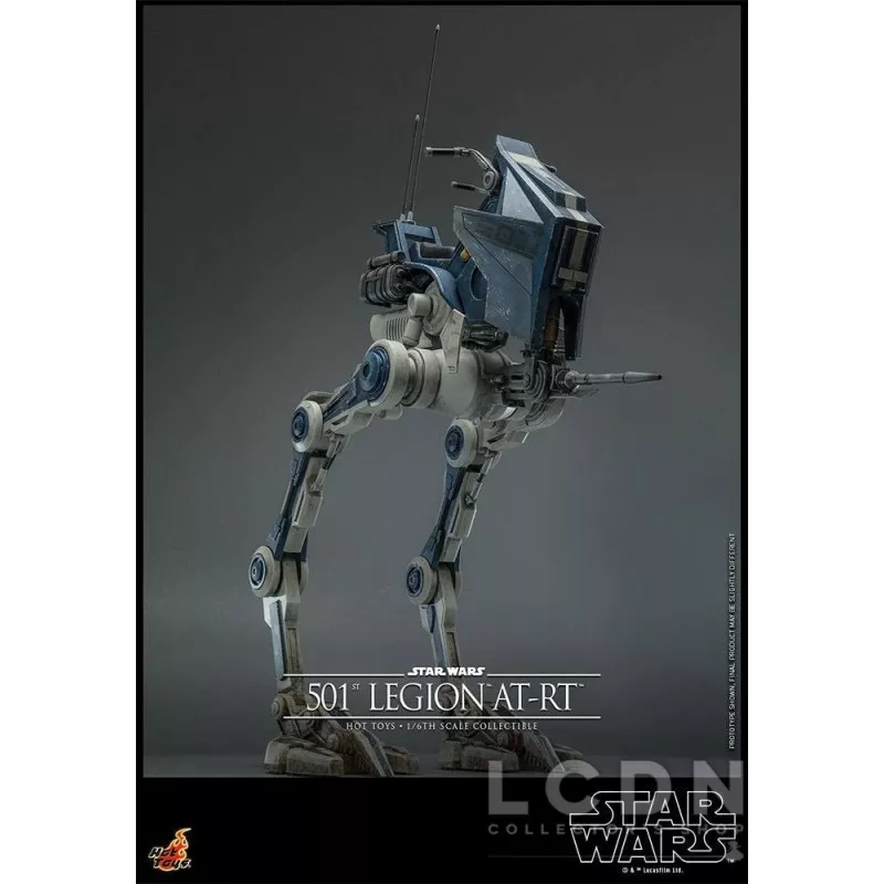 Hot Toys TMS090 Star Wars: The Clone Wars Collectible Action Figurine 1/6 501st Legion AT-RT 64cm
