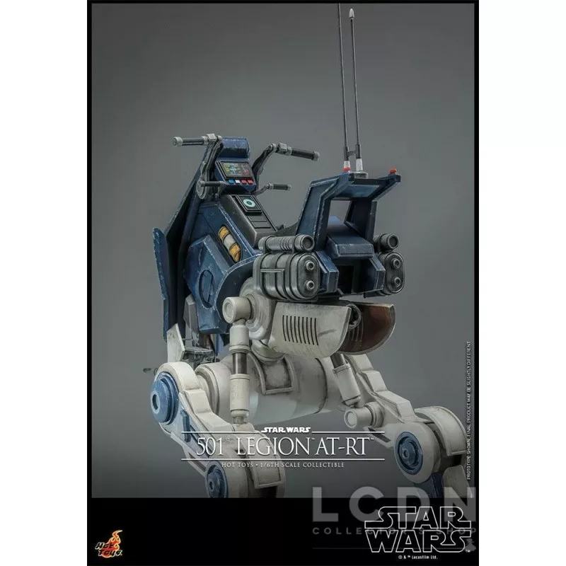 Hot Toys TMS090 Star Wars: The Clone Wars Collectible Action Figurine 1/6 501st Legion AT-RT 64cm