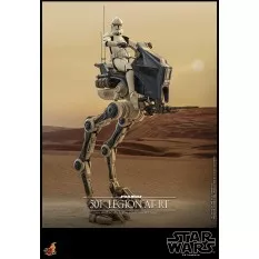 Hot Toys TMS090 Star Wars: The Clone Wars Collectible Action Figurine 1/6 501st Legion AT-RT 64cm