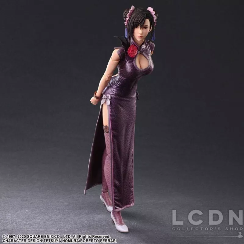 Final Fantasy VII Remake Play Arts Kai Action Figure Tifa Lockhart Sporty Dress Ver. 25cm