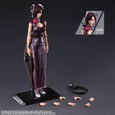Final Fantasy VII Remake Play Arts Kai Action Figure Tifa Lockhart Sporty Dress Ver. 25cm