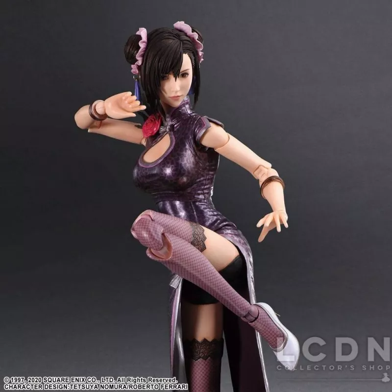 Final Fantasy VII Remake Play Arts Kai Action Figure Tifa Lockhart Sporty Dress Ver. 25cm