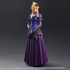 Final Fantasy VII Remake Play Arts Kai Action Figurine Cloud Strife Dress Ver. 28cm