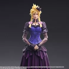 Final Fantasy VII Remake Play Arts Kai Action Figurine Cloud Strife Dress Ver. 28cm