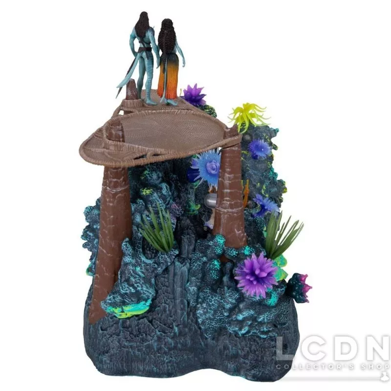 Avatar: The Way of Water Action Figures Metkayina Reef with Tonowari and Ronal
