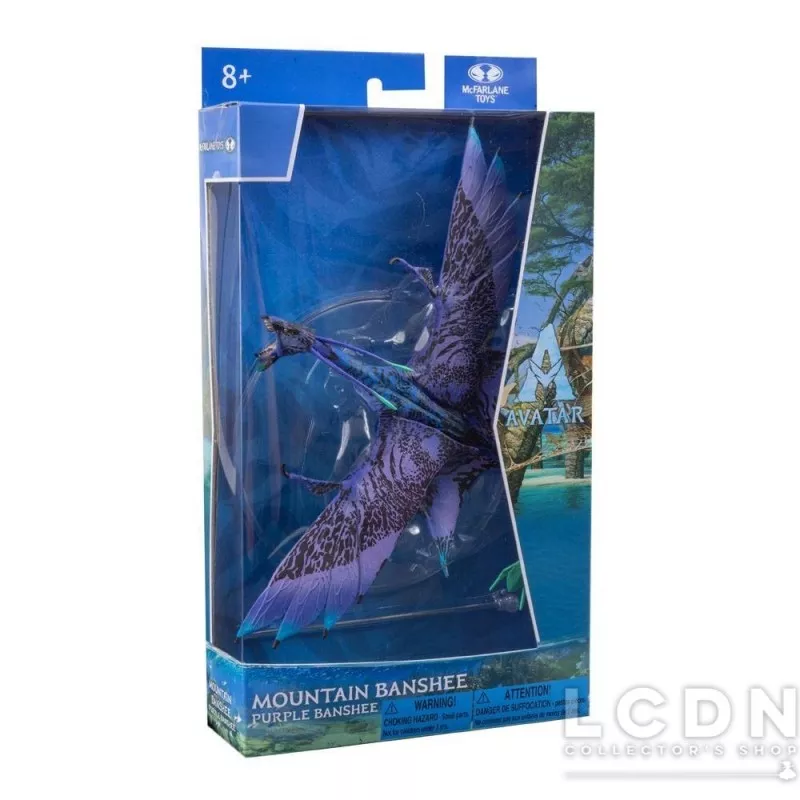 Avatar: La Voie de l&#039;eau Action Figurine Mountain Banshee - Purple Banshee