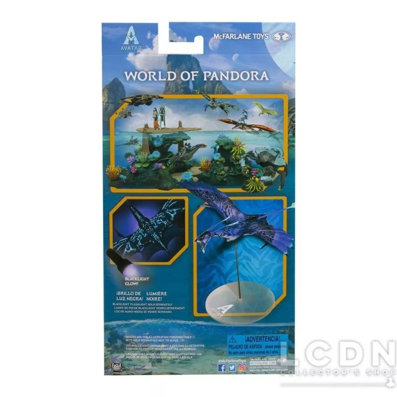 Avatar: La Voie de l&#039;eau Action Figurine Mountain Banshee - Purple Banshee