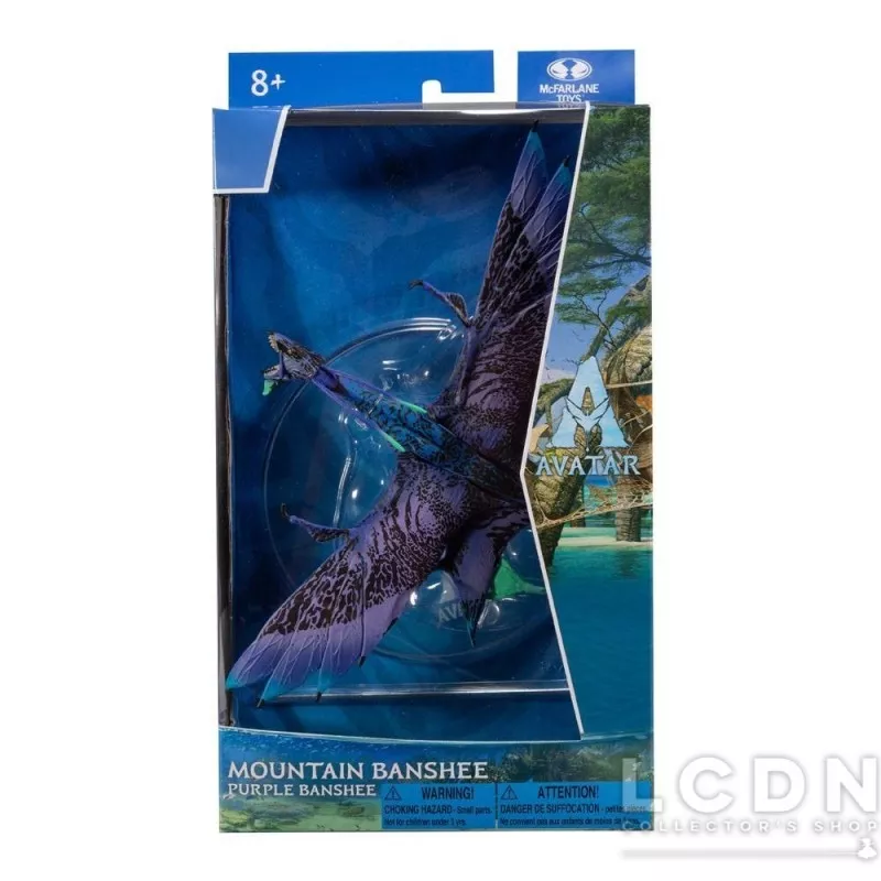Avatar: La Voie de l&#039;eau Action Figurine Mountain Banshee - Purple Banshee