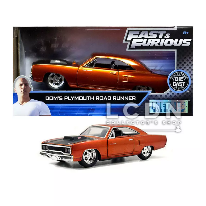 Fast and Furious 1970 Dom&#039;s Plymouth Road Runner 1/32
