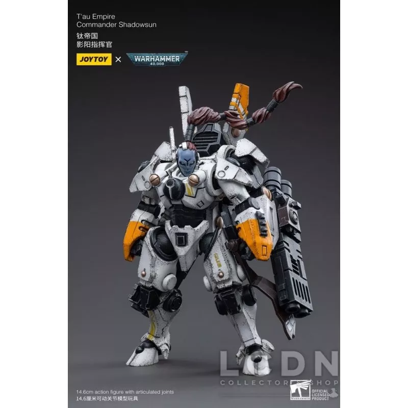 Warhammer 40k Action Figure 1/18 T&#039;au Empire Commander Shadowsun Joytoy 18cm